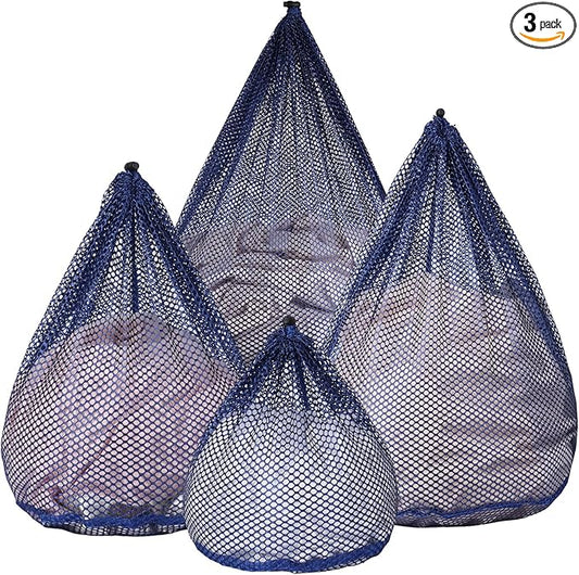 4Pcs Mesh Laundry Bags Washing Machine Mesh Wash Bags by OKAKA
