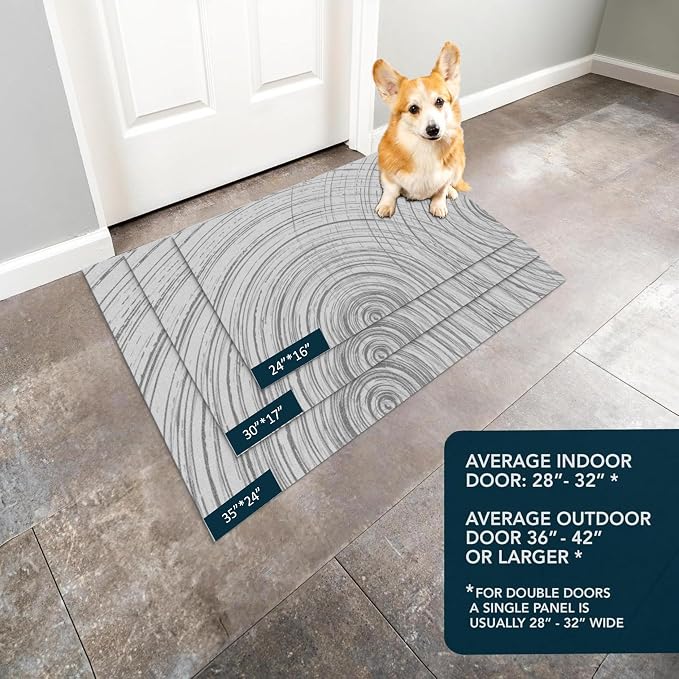 Ultra Thin Door Mat Indoor Entrance, 1/10 in Thin Door Mats - Image 7