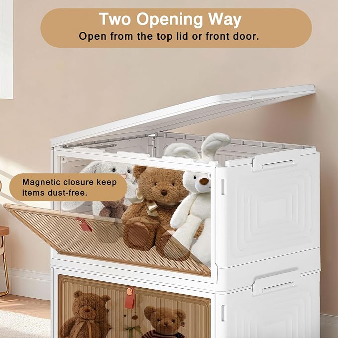 VECELO 4 Tier Storage Bins - Image 4