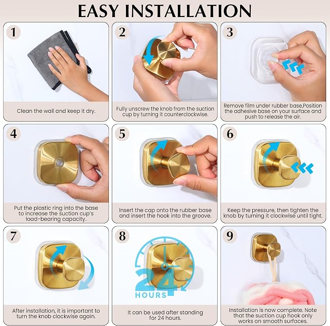 Suction Cup Hooks for Shower - Image 7