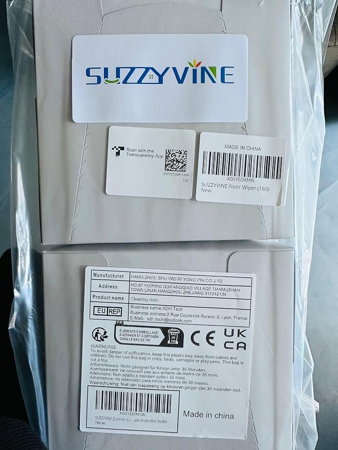 SUZZYVINE Dry Sweeping Cloths Mop Refills Disposable Floor Cleaning Wipes - Image 12