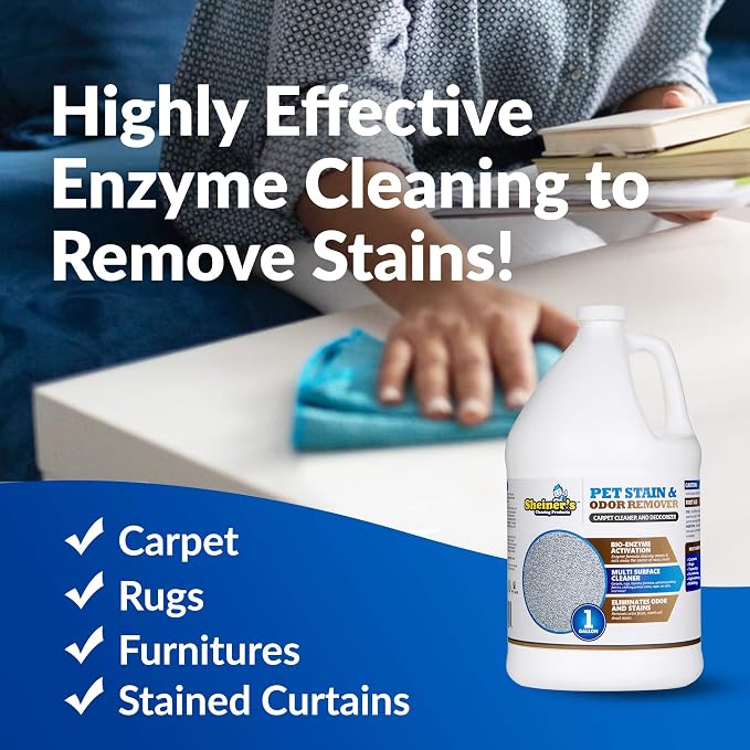 Sheiner's Pet Urine Enzyme Cleaner & Urine Odor Eliminator, Advanced Cleaning - Image 4