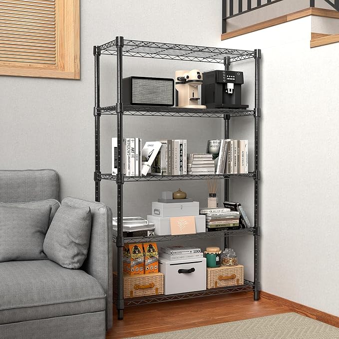 1250 lbs Storage Shelving Utility Shelving Unit 5-Tier Utility Shelving Unit - Image 2