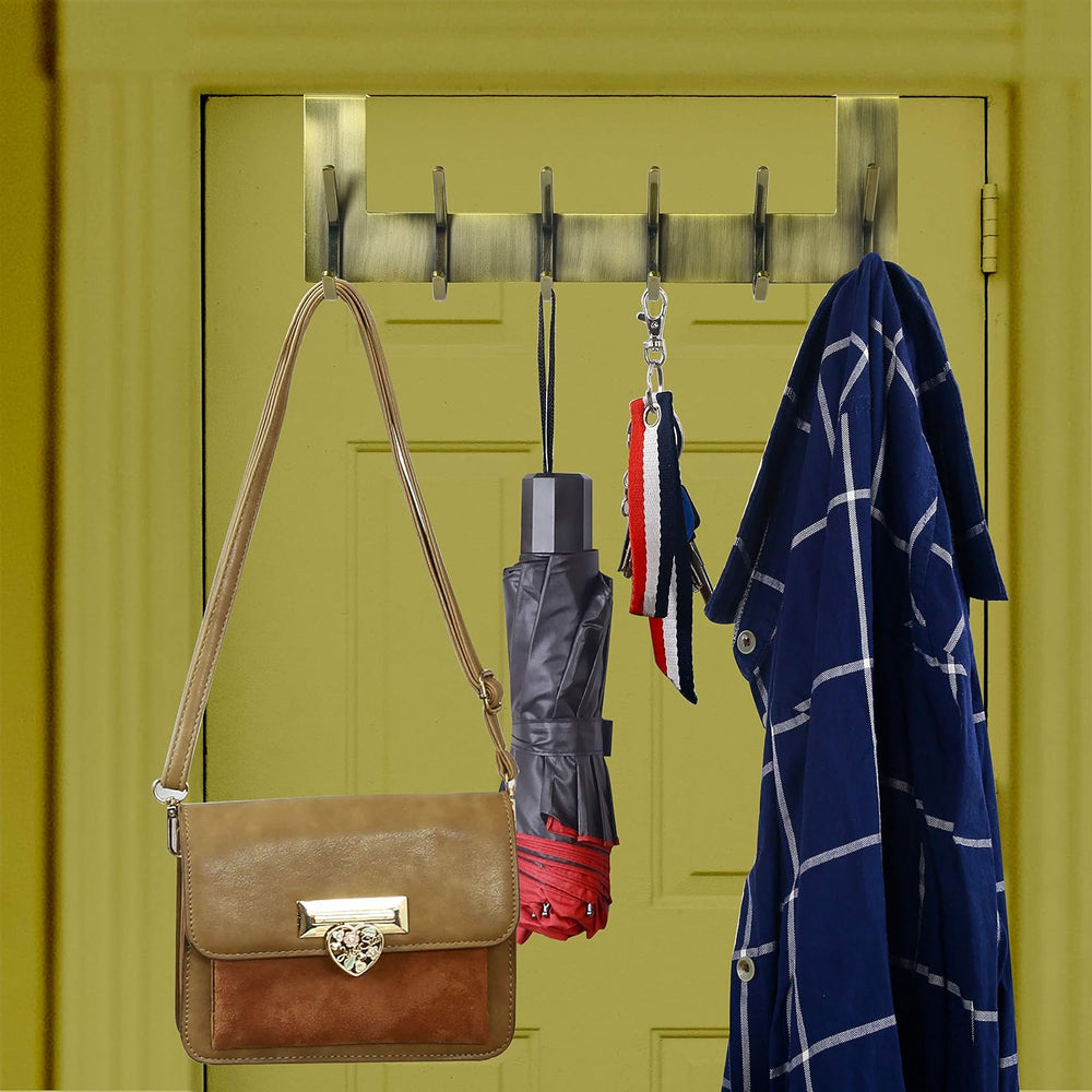 WEBI Over The Door Hooks for Clothes:Door Hanger,Over The Door Towel Rack,Doo...