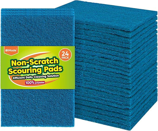 Non-Scratch Scouring Pads, Garage and Outdoors, Reusable Dish Scrubber Pads by Unimade