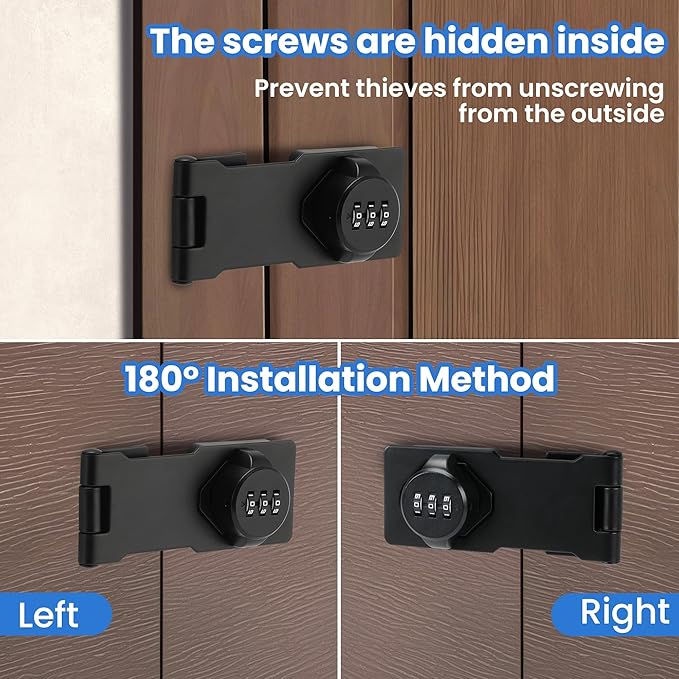 Keyless Cabinet Lock with Combination Code - Image 5