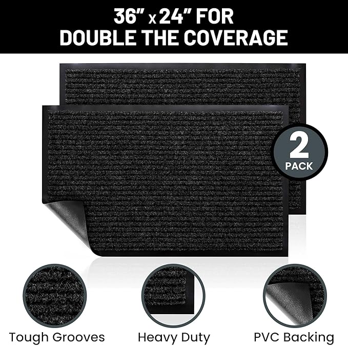 Sierra Concepts 2-Pack Front Door Mat - Image 2