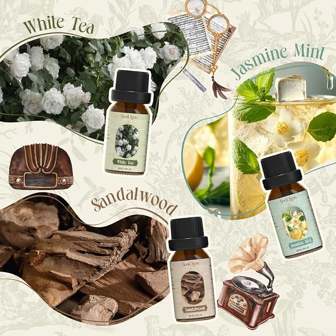 Hotel Fragrance Oils Set, Essential Oil Gift Set - Image 2