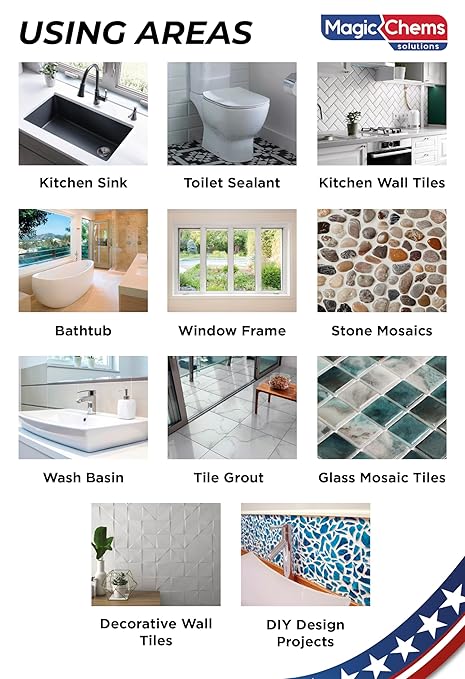 Tile Grout Repair Kit, Grout Sealer Restore and Renewer - Image 5