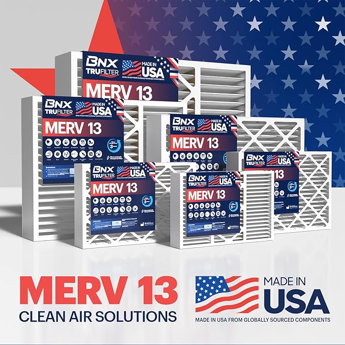 BNX TruFilter 20x20x4 MERV 13 Air Filter - Image 8