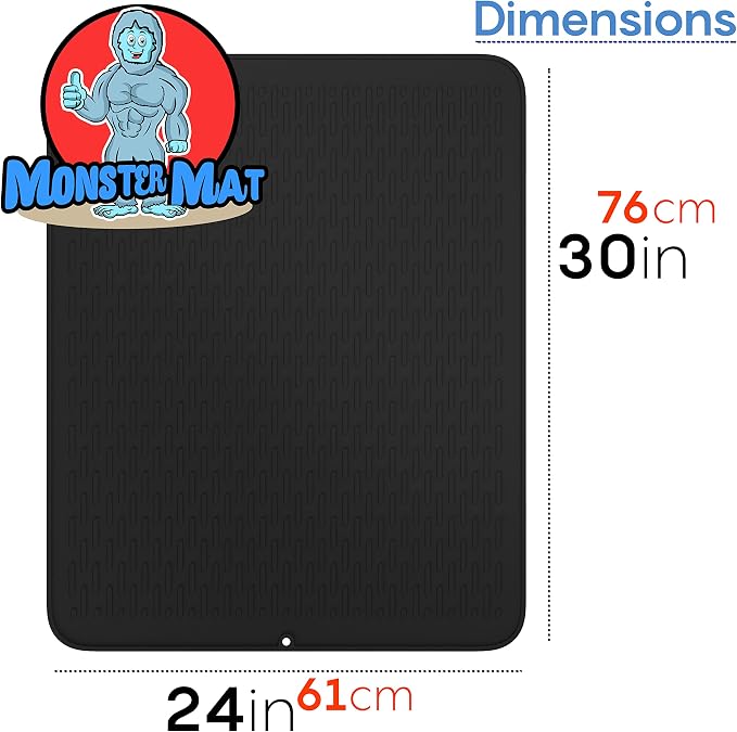 Extra Large heavy duty silicone dish drying mat - Image 4
