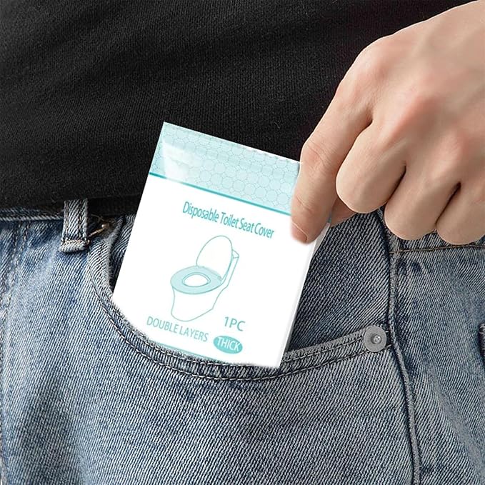 Disposable Toilet Seat Cover Independently Packaged - Image 6