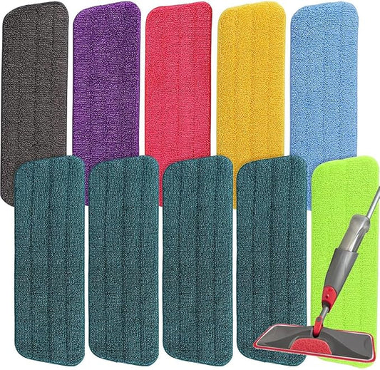 16.5 inch Microfiber Mop Pads for Rubbermaid Reveal Spray Mop and Any 16.5" by Sgizoku