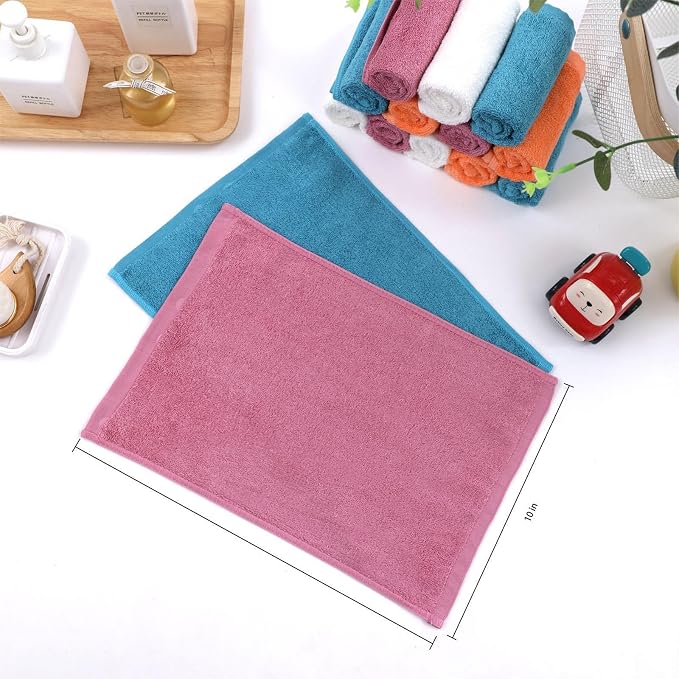 JEFFSUN Dish Cloths 12 Pack, 10x14 inch Small Kitchen Washcloths, Lint Free - Image 8