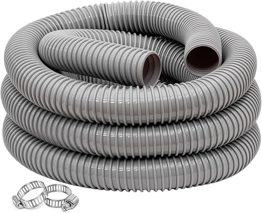 Dust Collection Hose 1.5 in × 20 ft Heavy Duty Flexible PVC Reinforced Thicken by ZY-hosetube