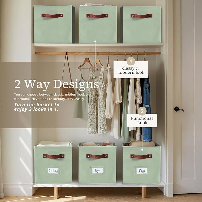 DECOMOMO Storage Bins, Cube Storage Bin - Image 4