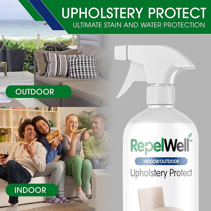 Eco-Friendly Upholstery Protect Stain & Water Repellent Spray 24oz – Non-Toxic - Image 3