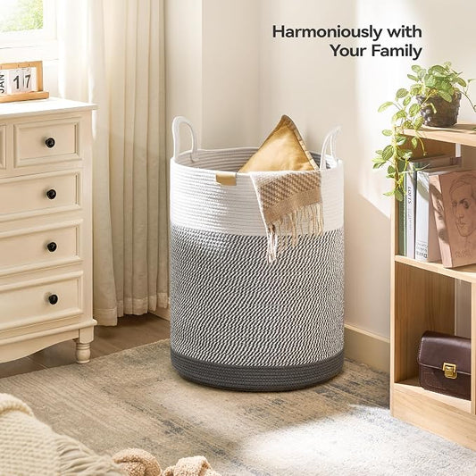 Laundry Hamper 95L, Large Laundry Basket - Image 2
