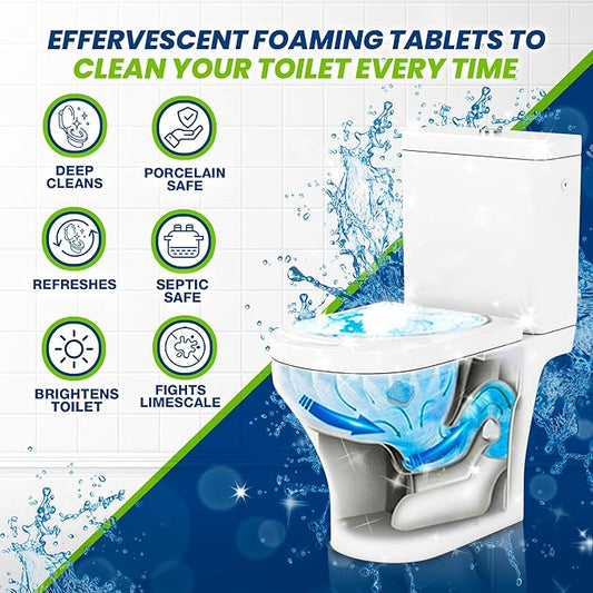 True Fresh Toilet Bowl Cleaner Tablets 24 Pack – Deodorizer & Septic Safe – - Image 2