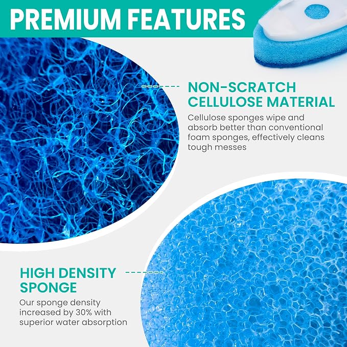 HELIME Heavy Duty Dish Wand Refills Kit - Image 4