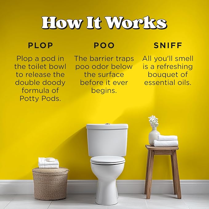 Poo-Pourri Before-You-Go 2-in-1 Toilet Potty Pods, Original Citrus, 20 Ct - Image 4