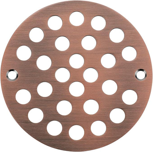 4-Inch Screw-in Shower Strainer Drain Cover Replacement Floor Strainer by vouruna