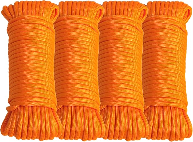 Braid 7 Strand Outdoor Survival Paracord Polyester Rope Nylon Rope Mix Thick by GIAHAND