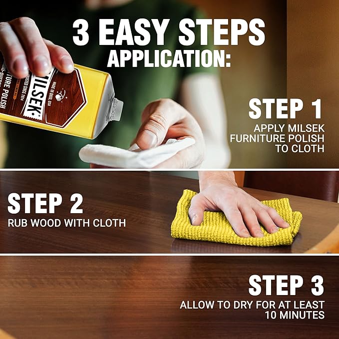 Milsek Furniture Polish and Wood Cleaner - Image 8