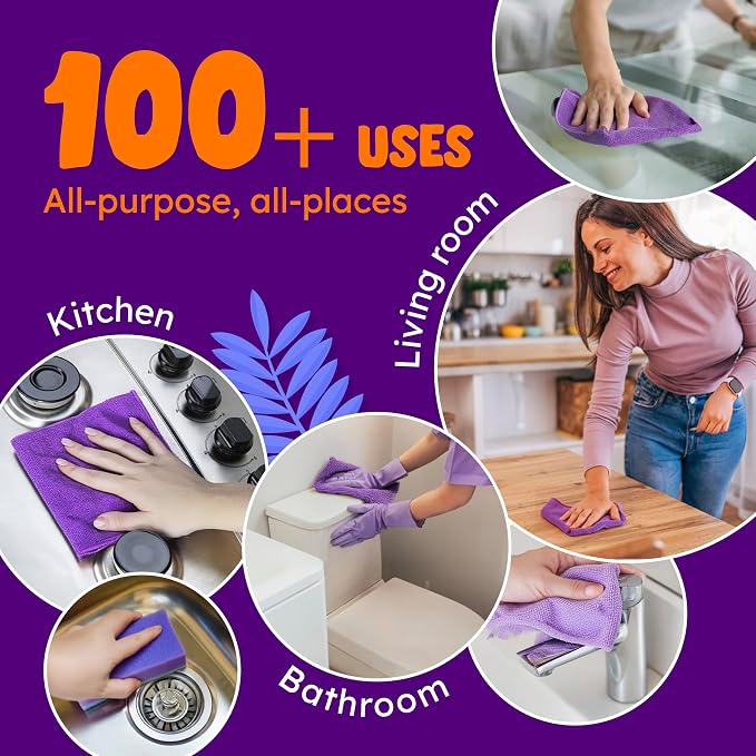 Originally Yellow Lavender Vinegar All Purpose Cleaning Spray | Distilled - Image 4