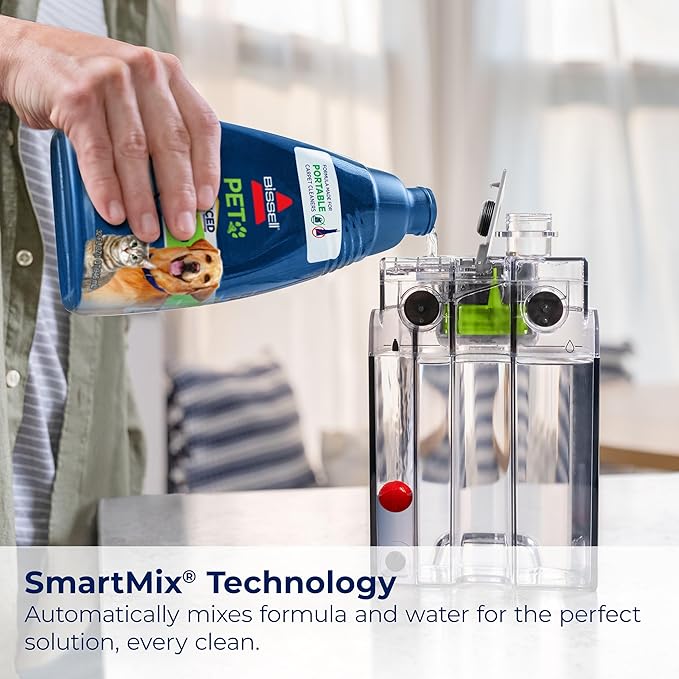 BISSELL Little Green ProHeat SmartMix, Portable Deep Cleaner, Self-Cleaning - Image 6
