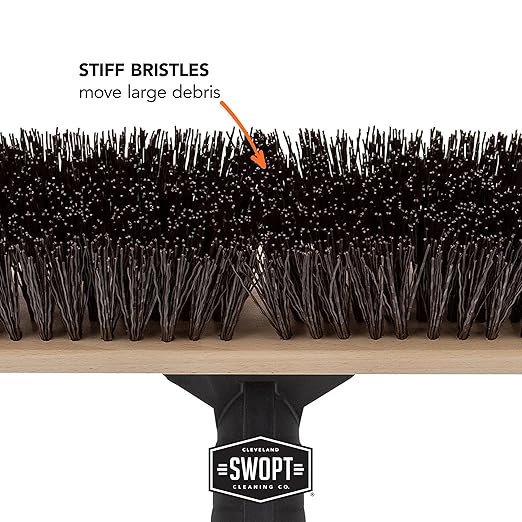 SWOPT 18" Premium Rough Surface Push Broom Head - Image 8