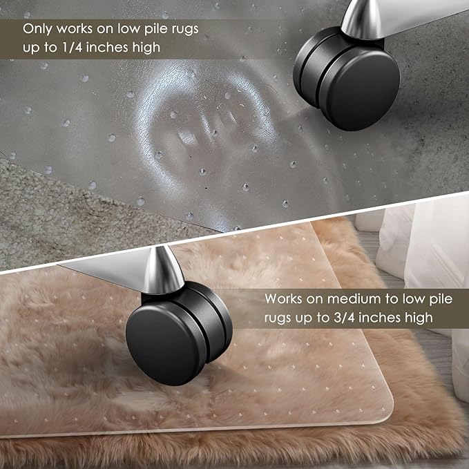 Azadx Heavy Duty Office Chair Mat - Image 3