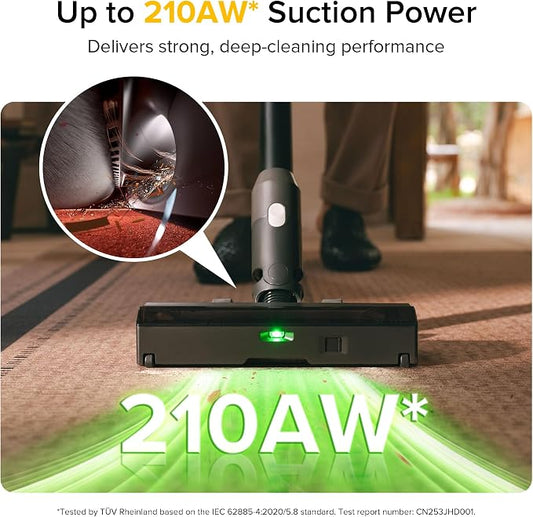 roborock H60 Ultra Cordless Stick Vacuum Cleaner, Upgraded 210AW Suction Stick - Image 2