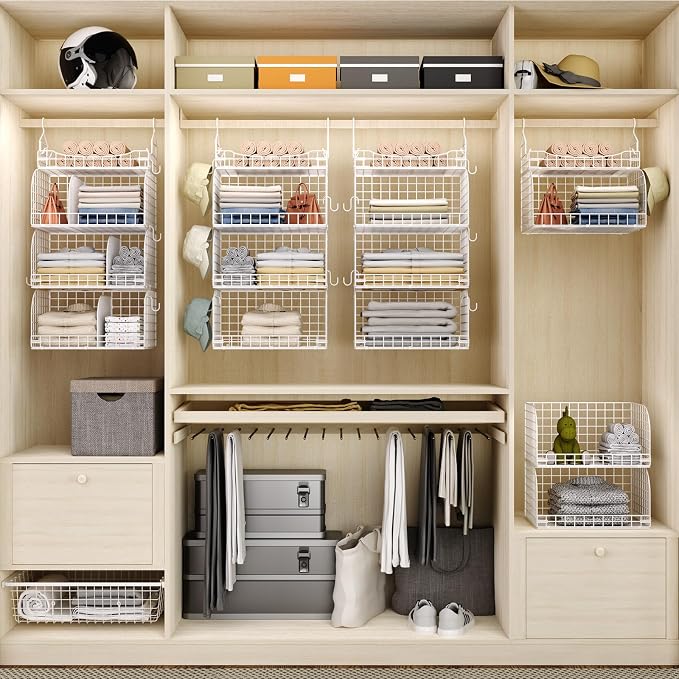 HapiRm Hanging Closet Organizer Storage - Image 2