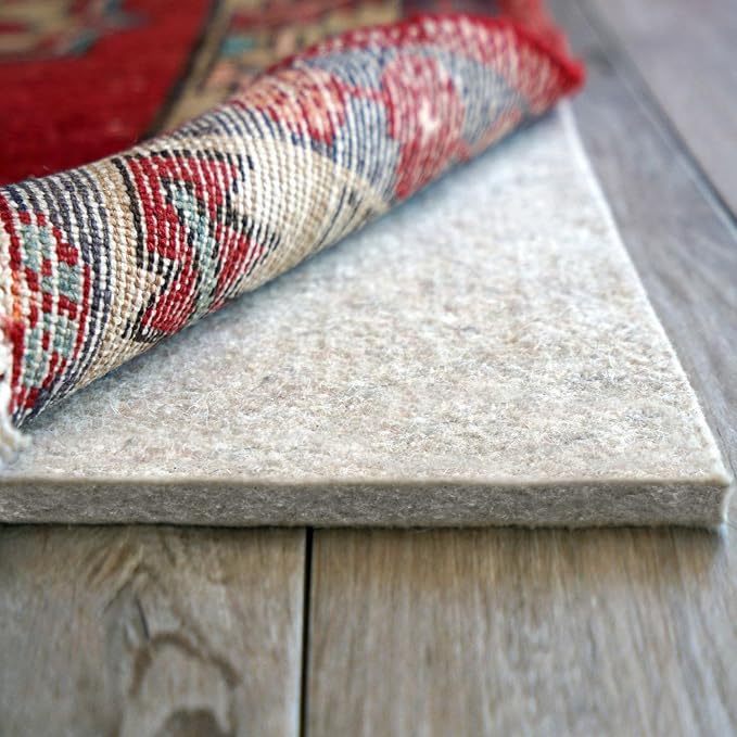 RUGPADUSA - Eco-Plush - 9'x12' - 1/2" Thick - 100% Felt - Luxurious Cushioned by RugPadUSA