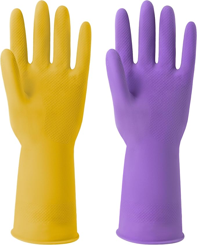FMP Brands 3/6/12/60 Pairs Cleaning Gloves, Waterproof Rubber Gloves by FMPBrands