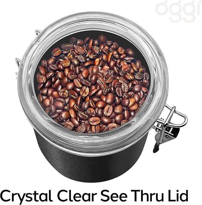 Oggi Stainless Steel Kitchen Canister 36 fl oz, Food Storage, Pantry Storage. - Image 4