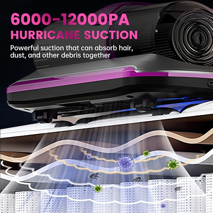 PATO Mattress Vacuum Cleaner, Wireless Handheld Bed Vacuum Cleaner - Image 2