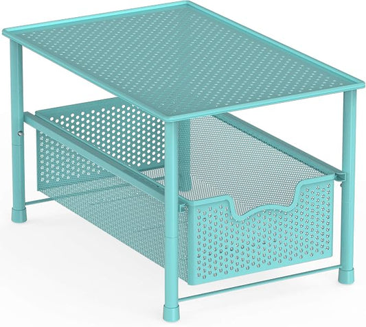 Simple Houseware Stackable Under Sink Cabinet Sliding Basket Organizer Drawer by SimpleHouseware