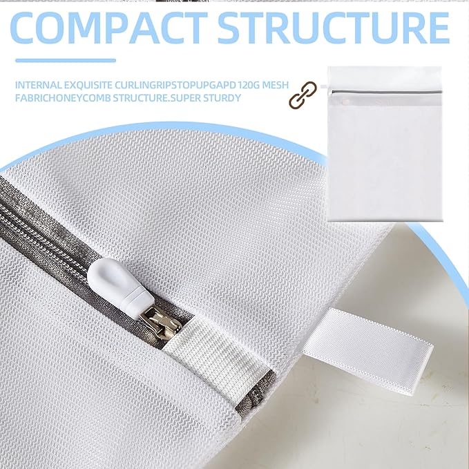 Mesh Laundry Bags, Mesh Wash Bags, Durable Mesh Structure - Image 5