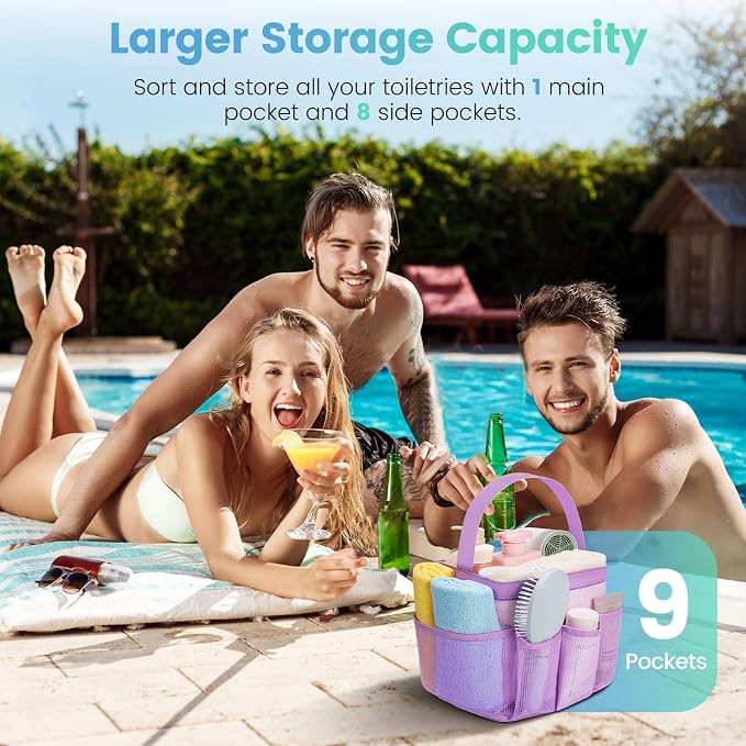 Camping Essentials Shower Caddy Portable - Image 2