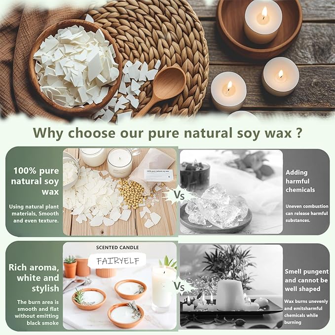 Soy Wax Candle Making Kit Supplies - Image 4