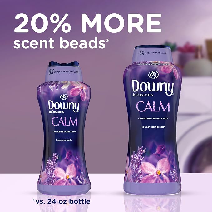 Downy Infusions In-Wash Laundry Scent Booster Beads, Soothing Lavender and - Image 2