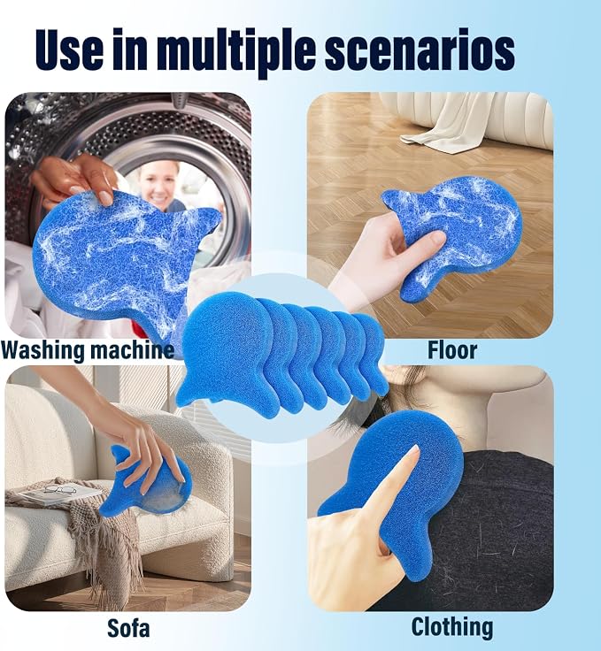 Pet Hair Remover for Laundry, Reusable Dog & Cat Hair Remover Tool, Effectively - Image 6
