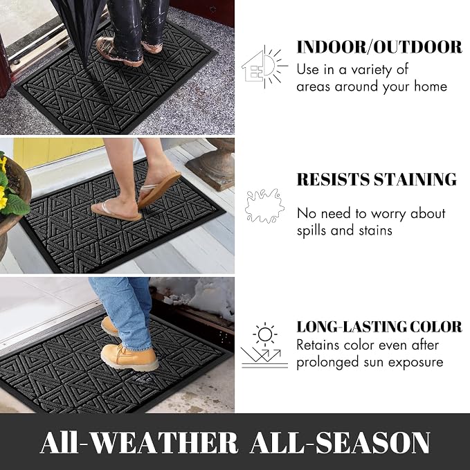Yimobra Front Door Mat Outside Entrance 72 x 24, Waterproof and Washable - Image 7