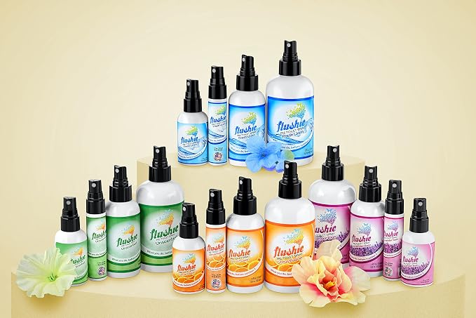 Flushie Pre-Toilet Sprays for Poop Travel Size Toiletries Bathroom Spray for - Image 3