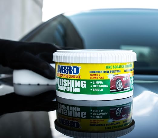 ABRO Superior Performance Polishing Compound, 10 oz., High-tech Shine Car - Image 3