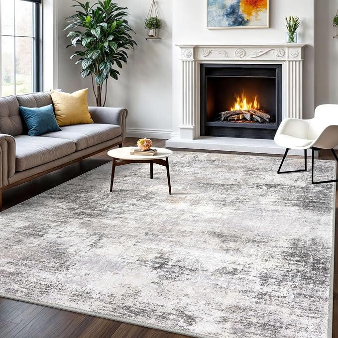 IOHOUZE Abstract Area Rugs 6x9 Ft Washable Rugs by iOhouze
