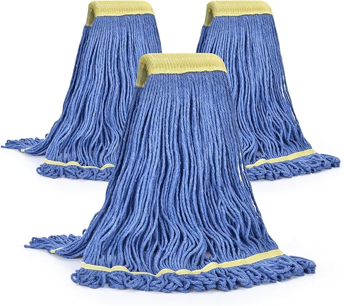 Matthew Cleaning Commercial Mop Head Replacement, 5 Inch Wide Headband by MATTHEWCLEANINGPRODUCTS