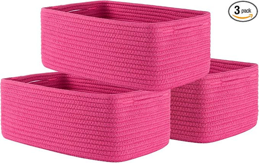 Small Woven Basket, 13.5 x 9.5 x 5 Inches, Storage Basket by KALLAX